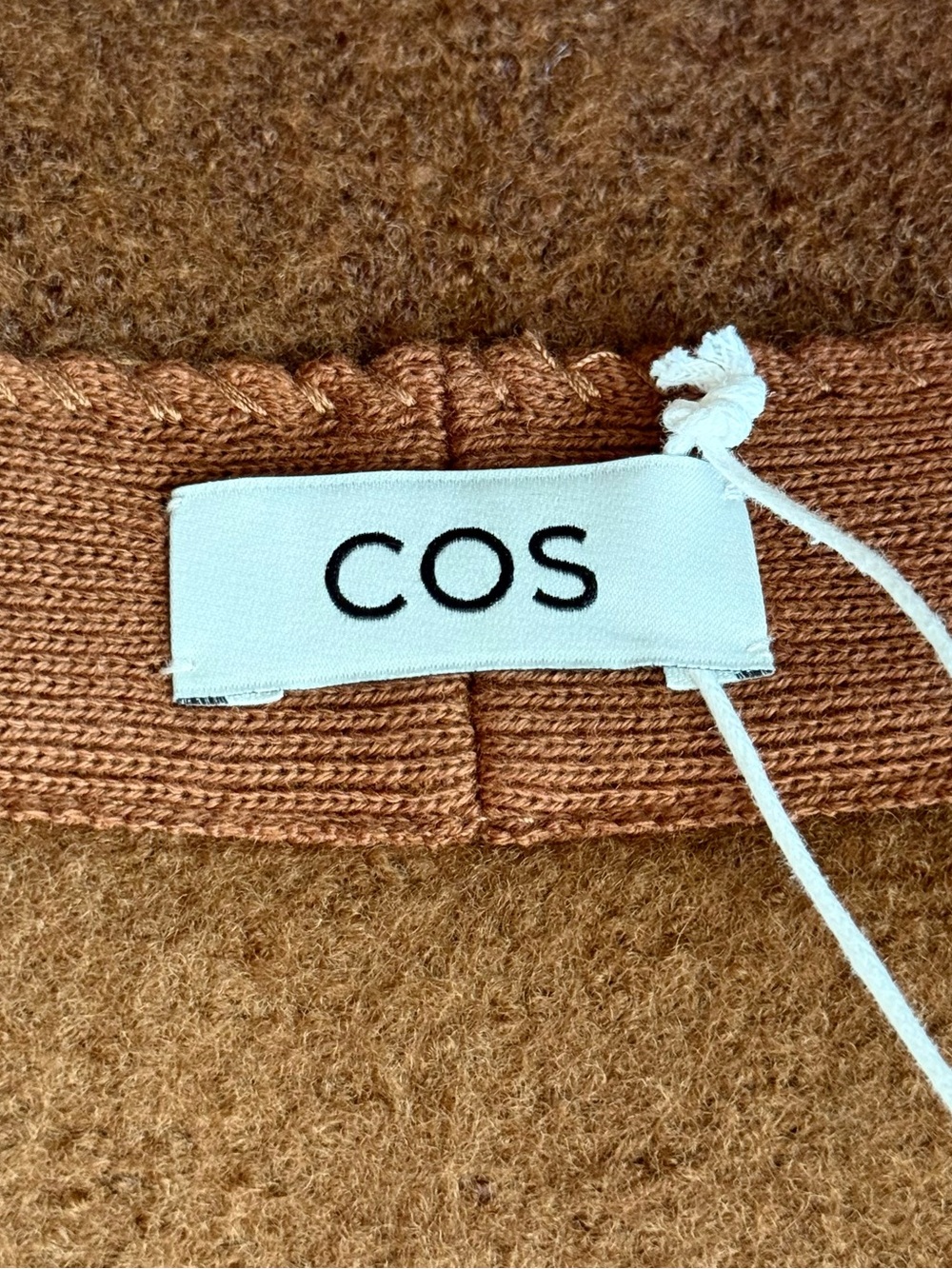 COS Brand New Brown Wool-Blend Bucket Hat with blanket-stitched edge. XS/S size. - Picture 11 of 14